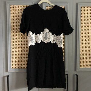 Super Rare - Sandro Lace Mini Dress, Sz. 3 (M) - EUC